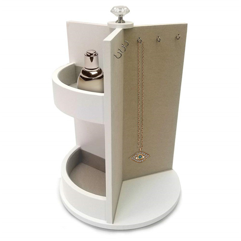 Wood Jewelry Stand +