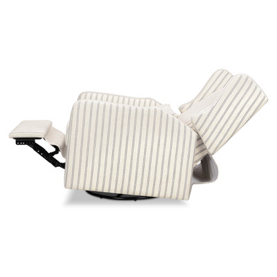 Arlo Linen Swivel Glider