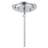 Marlana 1 - Light Silver Single Pendant