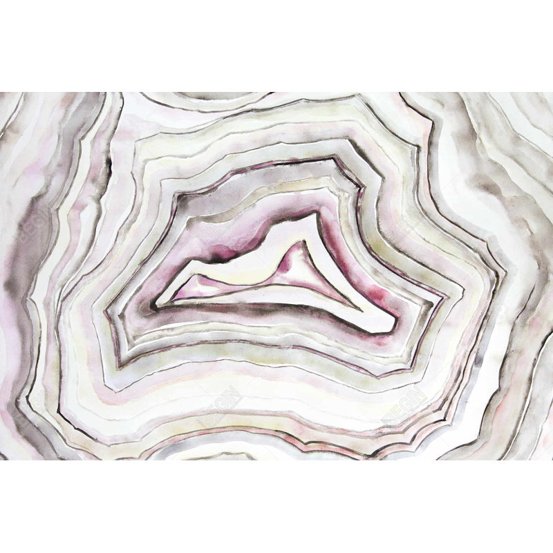 «Geode» sur toile