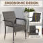 Stackable Outdoor Patio Dining Armchair-1106638217