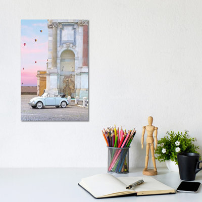 Buggy In Rome by Erin Summer - Wrapped Canvas Gallery-Wrapped Canvas Giclée