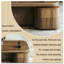 Table de bureau 110,24 "en bois massif brun de style chinois-129166097