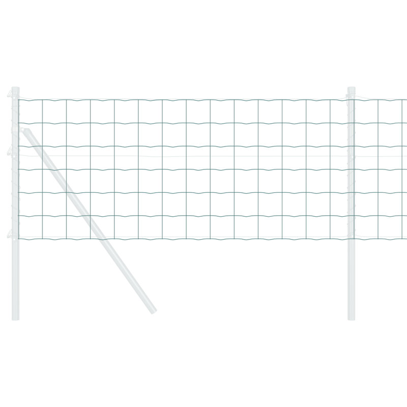 Steel Border Fencing, 60 x 1000 x 0.2 cm