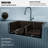 Karran Quartz 33'' X 22'' 50/50 Double Bowl Composite Drop-in Kitchen Sink-49947607