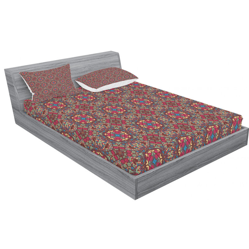 Microfiber Sheet Set, Full/Double Sheet Set with Fitted Sheet
