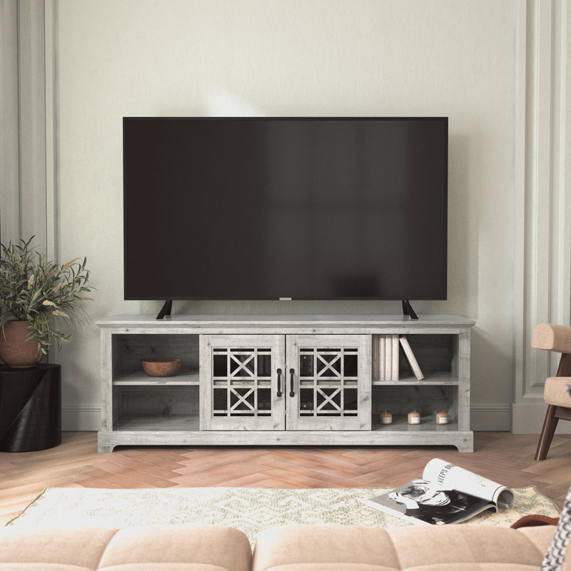 Ataman TV Stand for TVs up to 75", Mexican Gray