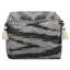 Repose-pieds 18 po gris 100% coton