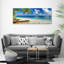 Tropical Beach - Wrapped Canvas Print