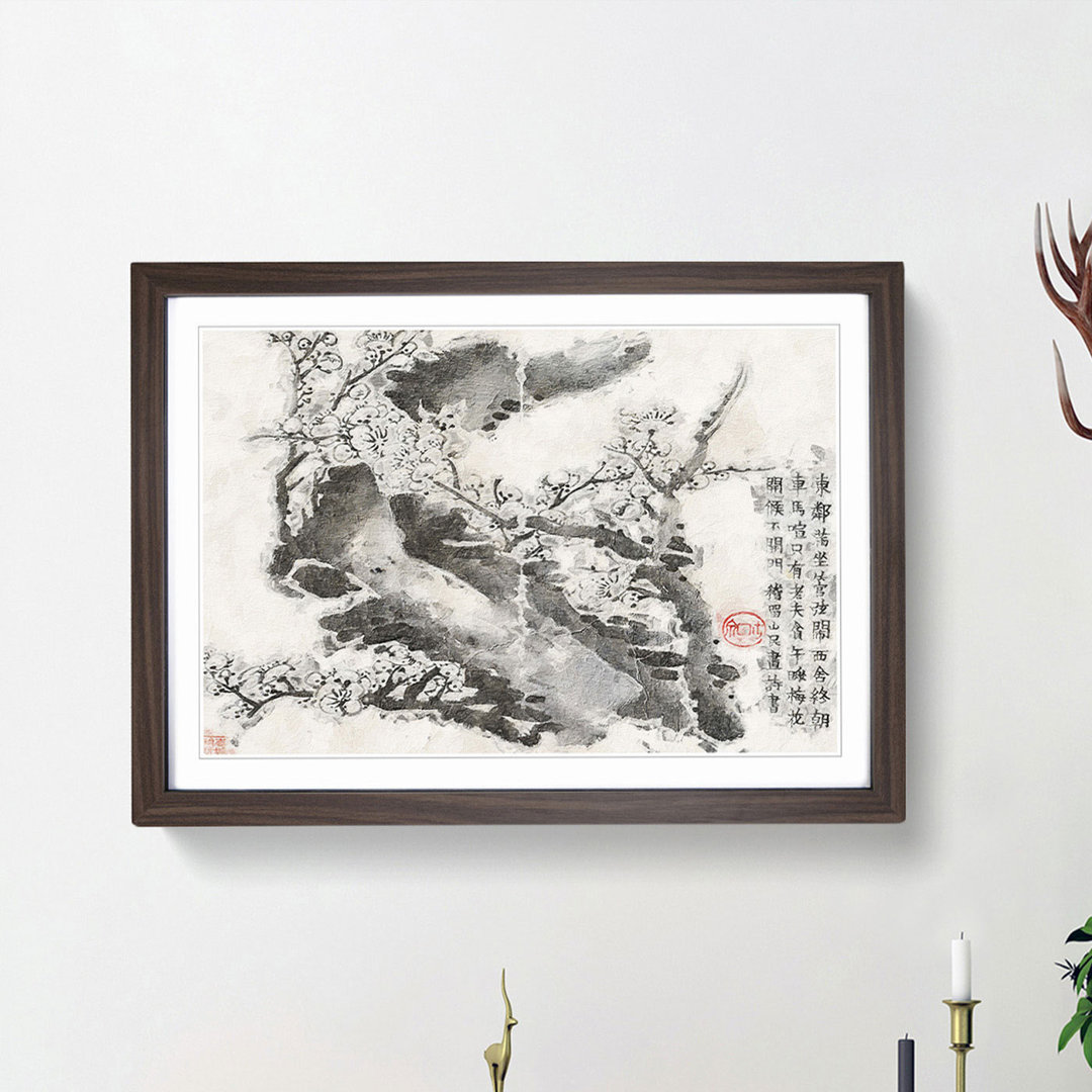 Plum Blossoms Vol.9 by Jin Nong - Picture Frame Painting Print