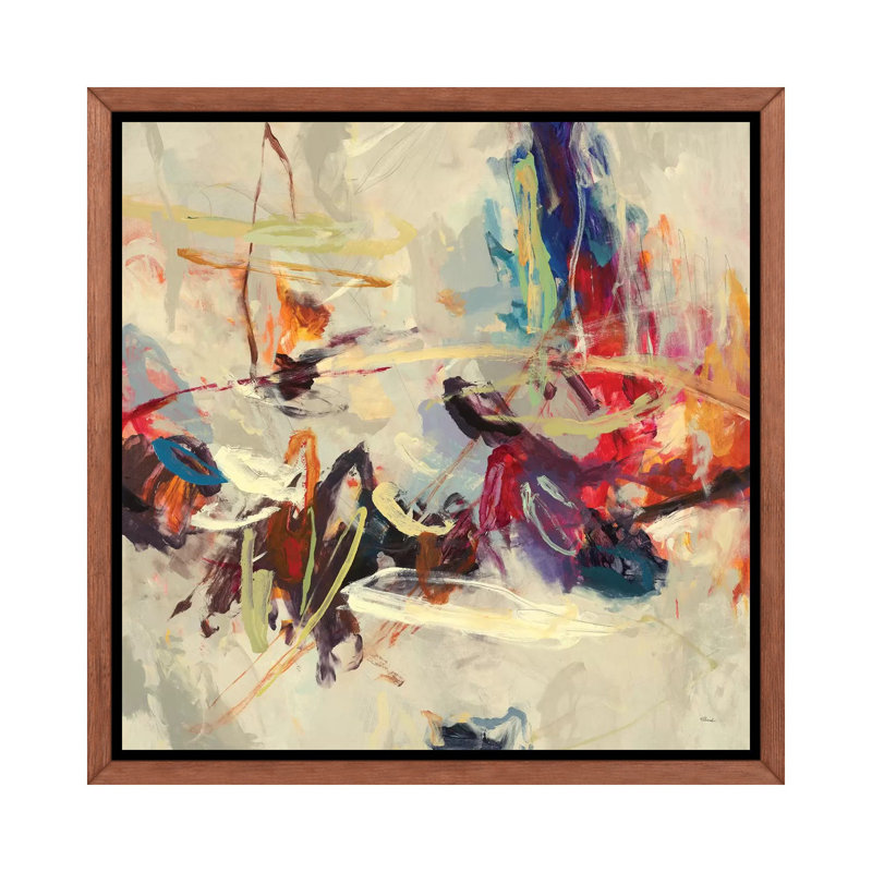 Positif, énergie positive III par Randy Hibberd - reproduction d'art, H 37 po x l 37 po x P 1,5 po