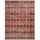 Madison Couture Rugs Mirabelle Floral Area Rug in Rust | Perigold