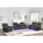 Modern Contemporary LED Power Recliner Chair Made With Wood And Metal Frame-458321646