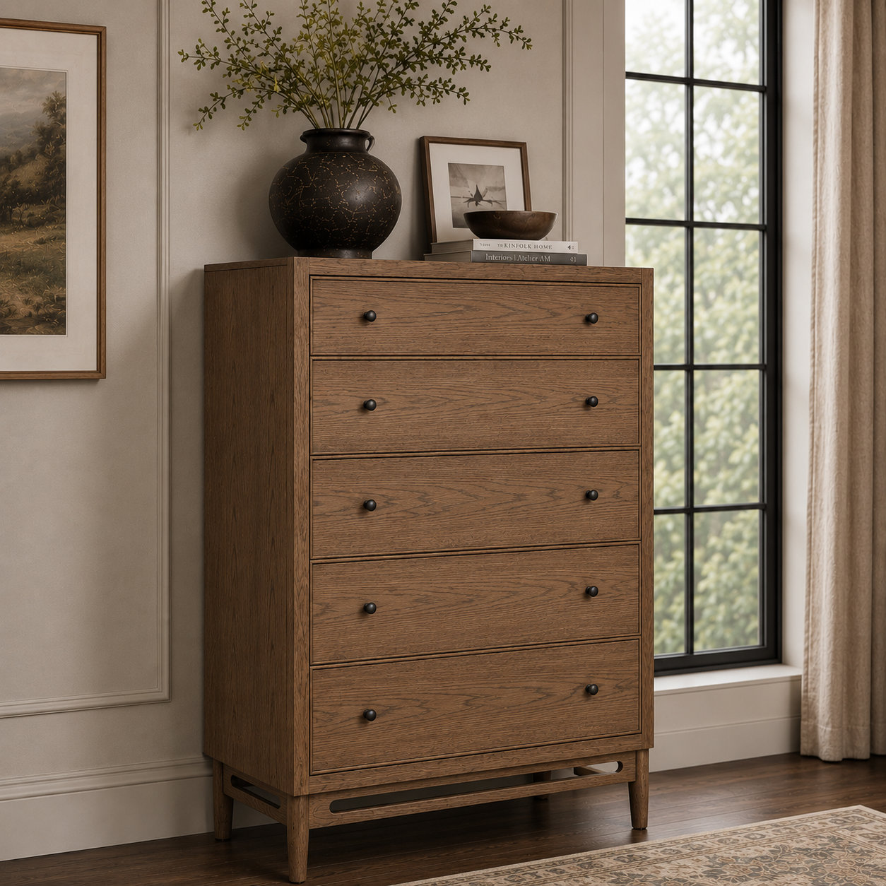 Violet 4PC Bedroom Set, Queen