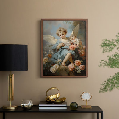 «Religious Series CDxxiv», reproduction encadrée - bois massif