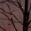 Arbre artificiel pré-éclairé avec brindilles noires d'Halloween pré-éclairé avec 510 lumières DEL orange et mauves-2034796363