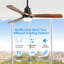 52 Inch Ceiling Fan Light With 6 Speed Remote Reversible Energy-Saving DC Motor-2938802-2938803