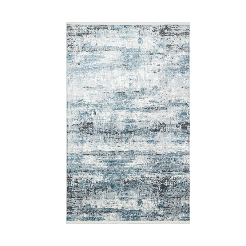 Luxurious Hall Carpet, 2.6 x 9.8 ft, 100% Viscose/Polyester, 0.2 in Pile Height | Machine Woven, 864,000 Thread Points | Stain Resistant, Easy to Clean with Vacuum & Spot Remover | Elegant Design for Home Decor