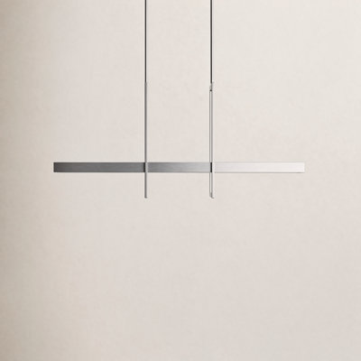 Saedi 3 - Light Kitchen Island Rectangle LED Pendant