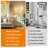 Dimmable Boho Floor Lamp - 3 Light Farmhouse Rattan Floor Lamp For Living Room, Industrial Tree Floor Lamps With 3 X 6W LED Bulbs, Rustic Standing Tall Lamp For Bedroom, 68", Black + Gray-975306186-975306199