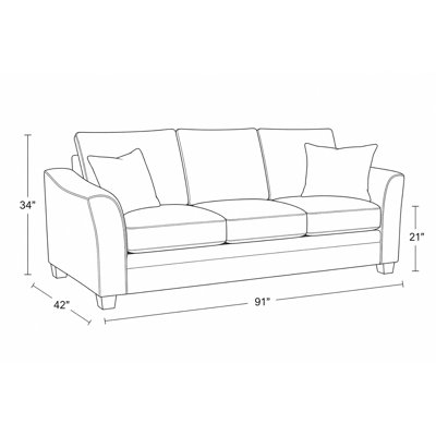 Gabara Fabric Sofa and Loveseat Living Room Furniture Set