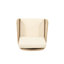 Fauteuil club en bois d'acacia tressé Annisa