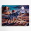 «Southwestern Animals», art mural brun en métal 56-1688868200