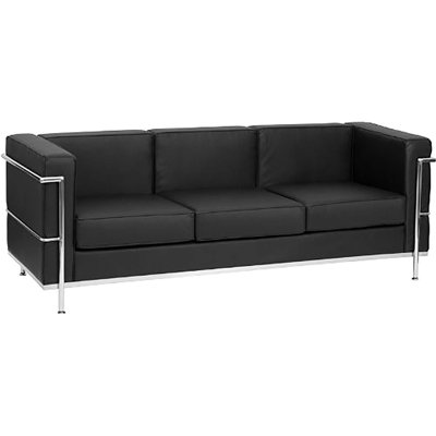 Janes 72'' Faux Leather Sofa