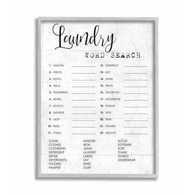 « blanchisserie word brouiller family word design » par daphné polselli, impression