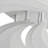 1-Dimmable white LED iron ceiling light