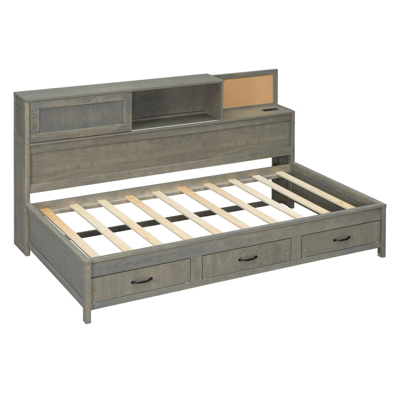 Calil Daybed, Twin, Gray