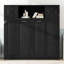 Lit escamotable double avec rangement-222213418