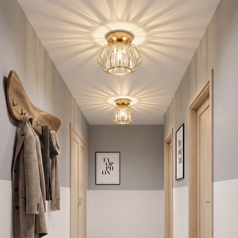 2 - Light Gold Pendant