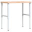 100cm W Solid Wood Top Height-Adjustable Workbench