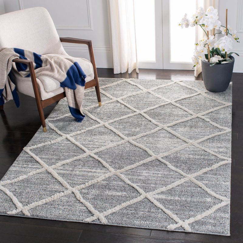 Tapis à motif géométrique Kohn Performance, Rectangle 9 pi x 12 pi