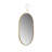 Codero Braided Brass Oval Wall Mirror-603096988