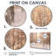 Décoration murale Sparkling Snow Sunshine - arbre séquoia-215197603-215197602