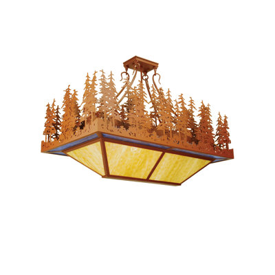 Luminaire suspendu oblique 40 po Pine Lake