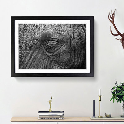 Elephant - Picture Frame Graphic Art Print
