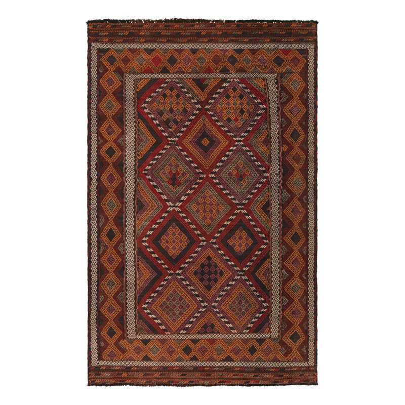One-of-a-Kind Rectangle 5'4" X 8'6" No Wool Area Rug