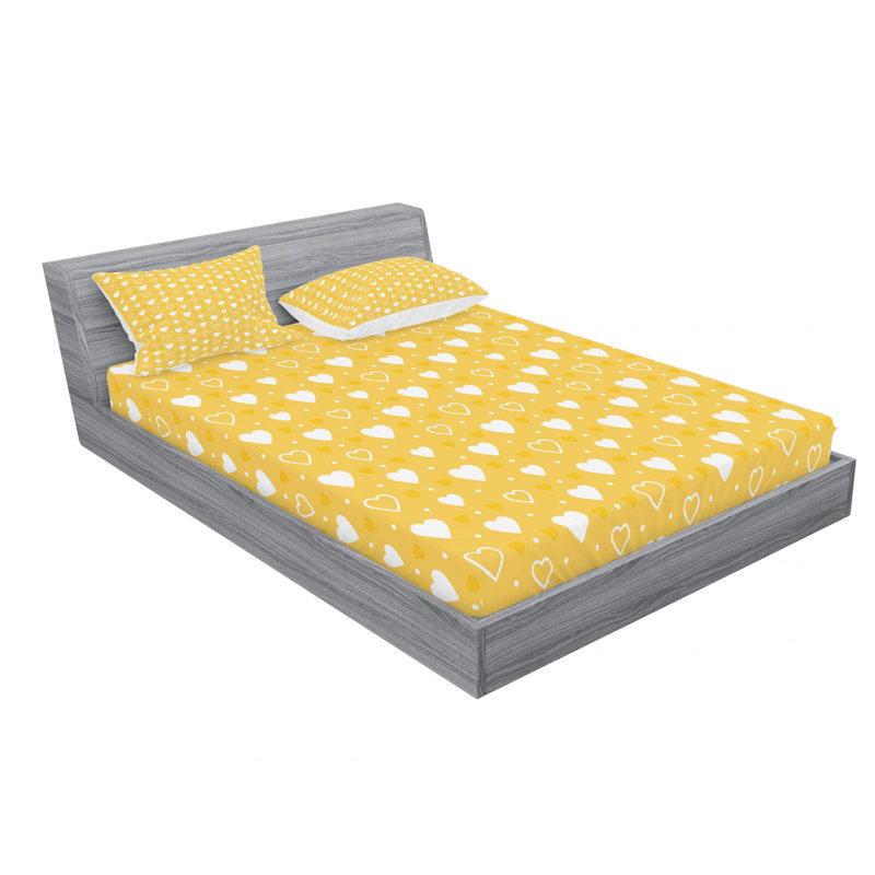 Microfiber Sheet Set, Full Sheet Set with 2 Pillowcases