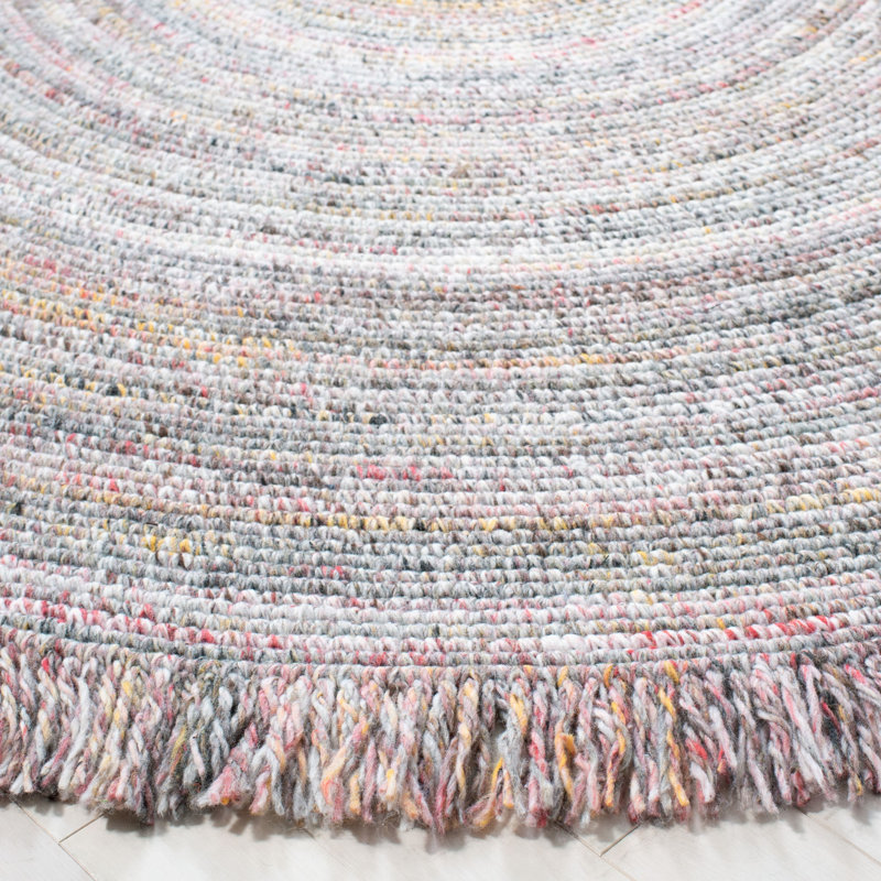 Braided Hand Woven Performance Rug, Round 4'