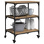 Wood Bar Cart-305012821