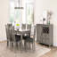 Armoire à vin avec rangement Rustic Gray