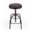 Clyde Leather 25" Adjustable Bar Stool