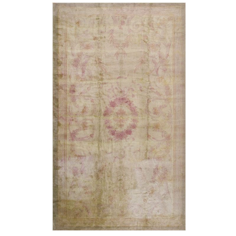 Antique Large Savonnerie French Knotted Rug