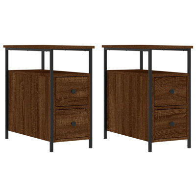 Nedlands 30cm W Manufactured Wood Bedside Table
