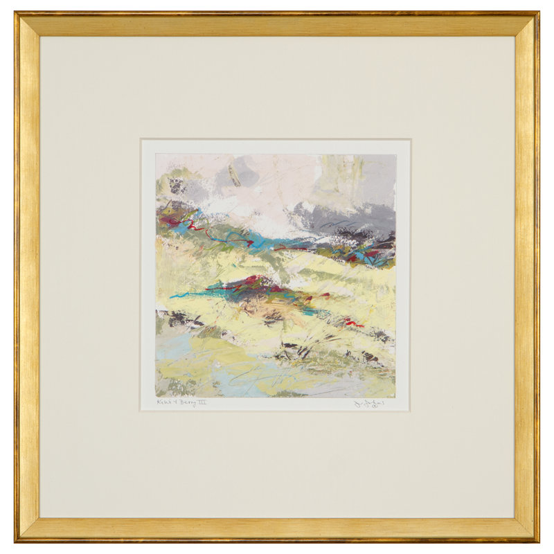 «Kiwi and Berry III» par J.Johns - peinture encadrée