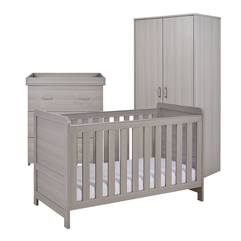 Caro 3 Piece Room Set, Grey Wash