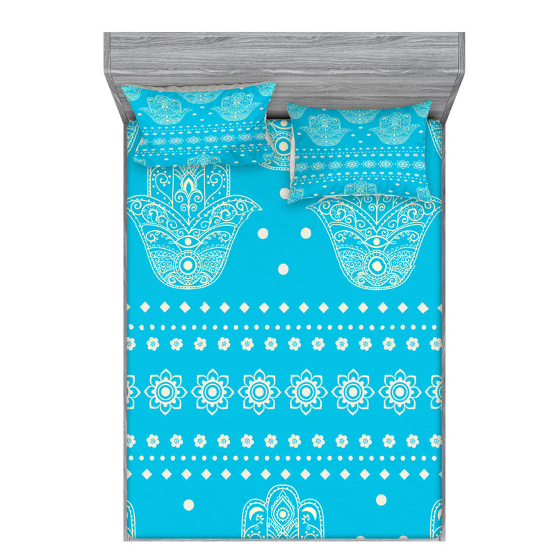 Microfiber Sheet Set, Full Sheet Set with Fitted Sheet